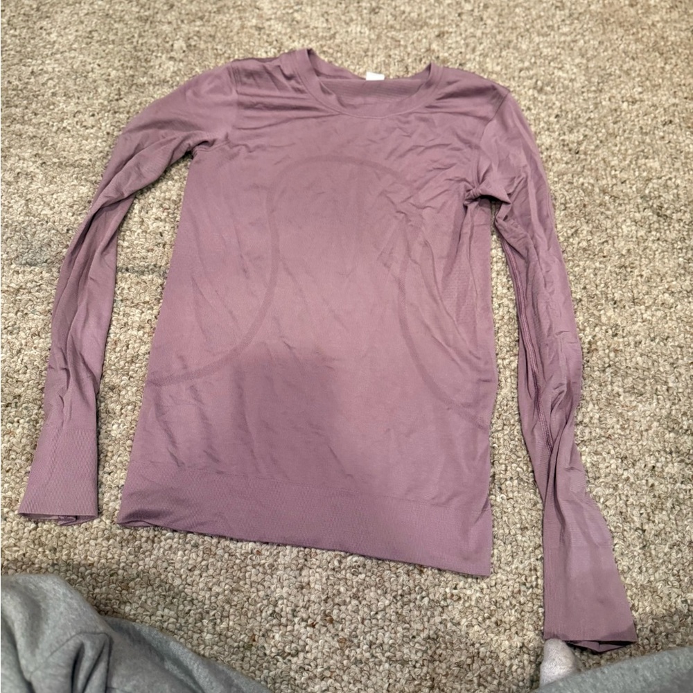 Lululemon Athletica Purple swiftly tech long sleeve